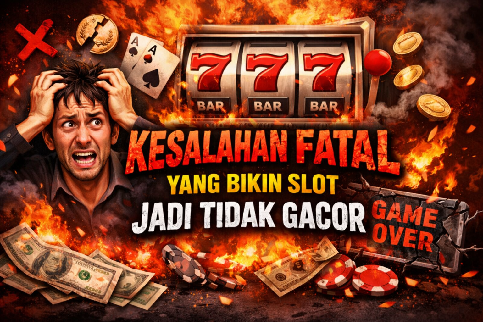 Kesalahan Fatal yang Bikin Slot Jadi Tidak Gacor (Nomor 3 Paling Sering Dilakuin!)