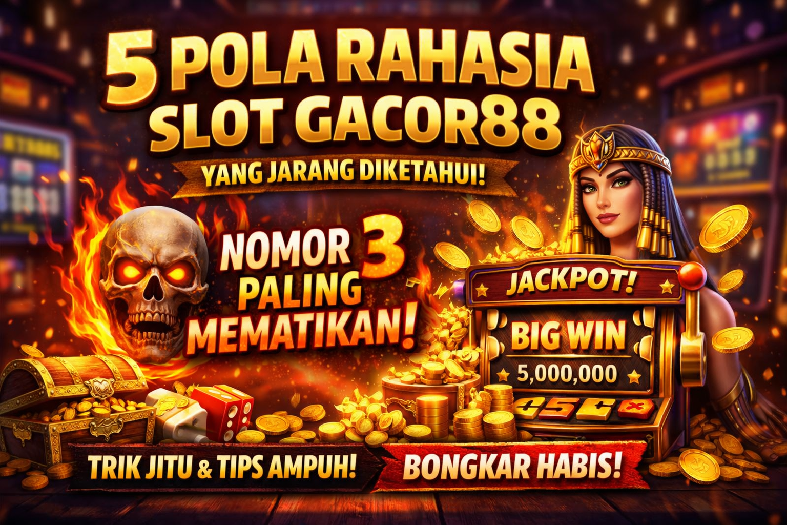 5 Pola Rahasia Slot Gacor88 yang Jarang Diketahui, Nomor 3 Paling Mematikan!