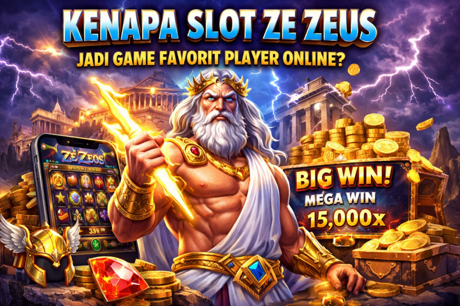 Kenapa Slot Ze Zeus Disebut Salah Satu Game Favorit Player Online?