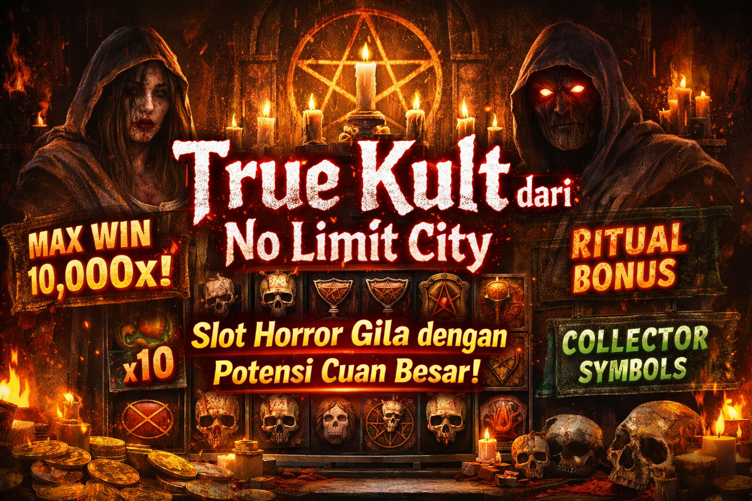 🎰 True Kult dari No Limit City: Slot Horror Gila dengan Potensi Cuan Besar!