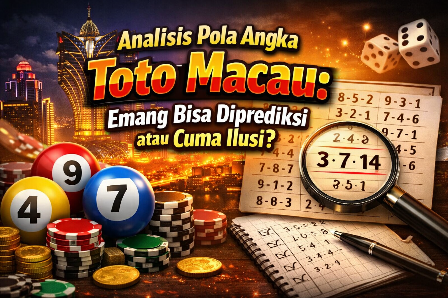 Analisis Pola Angka Toto Macau: Emang Bisa Diprediksi atau Cuma Ilusi?