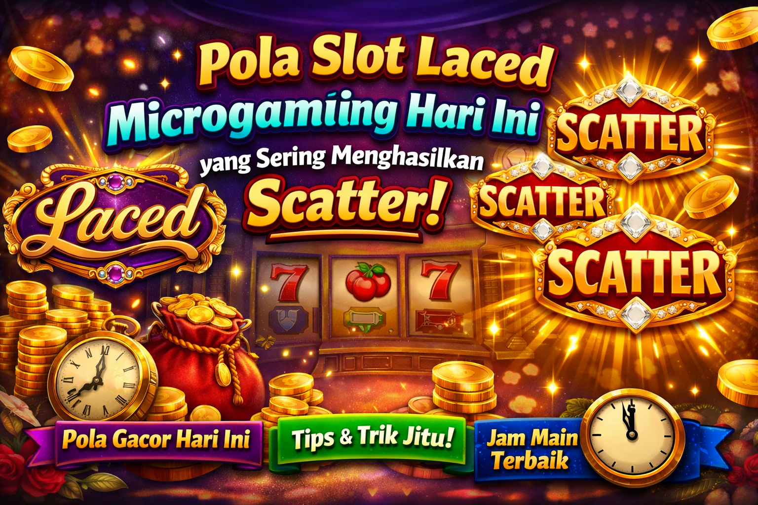 Pola Slot Laced Microgaming Hari Ini yang Sering Menghasilkan Scatter 🎰🔥